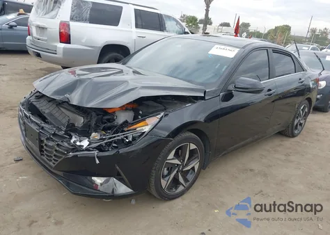 2023 Hyundai Elantra Hybrid Limited из США, поврежденный, VIN KMHLN4AJ5PU064594